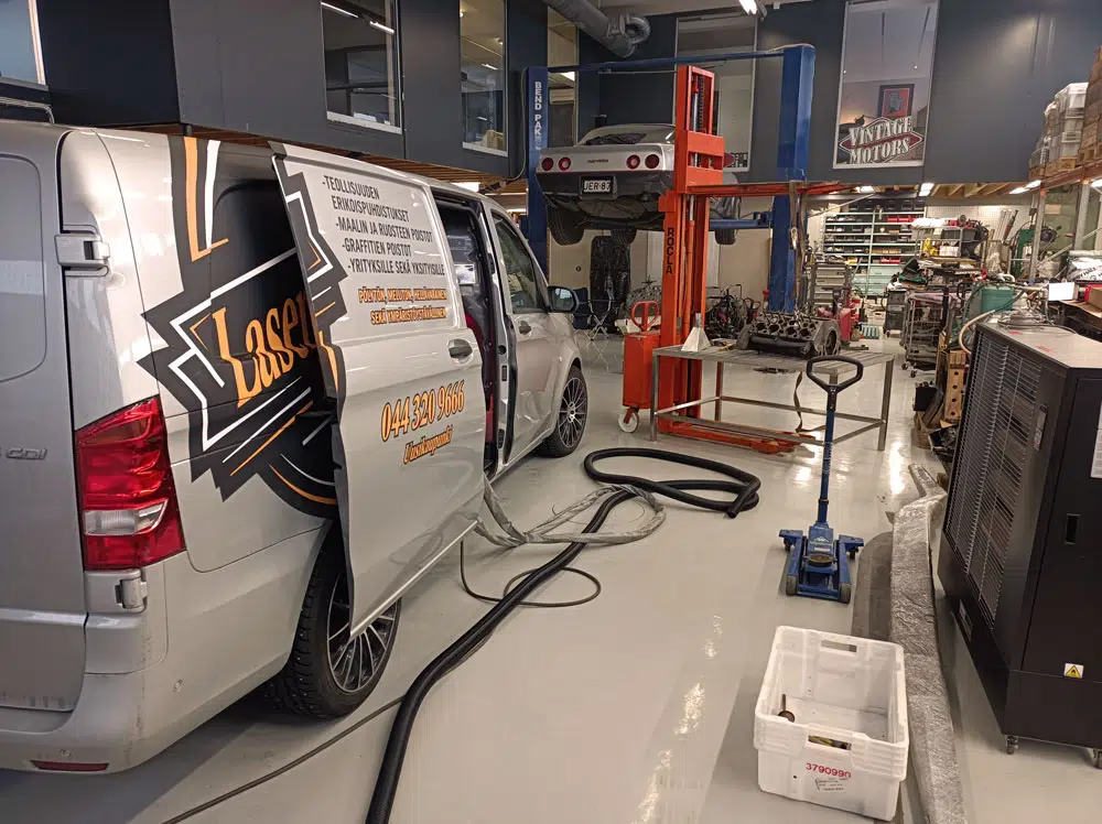 LaserCleaning Helminen Oy | Laserpuhdistus